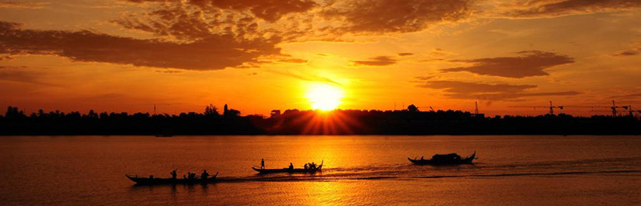The Mekong Delta, vast, fertile farmland and the highest producer of rice crops, fruit and vegetables fifth image